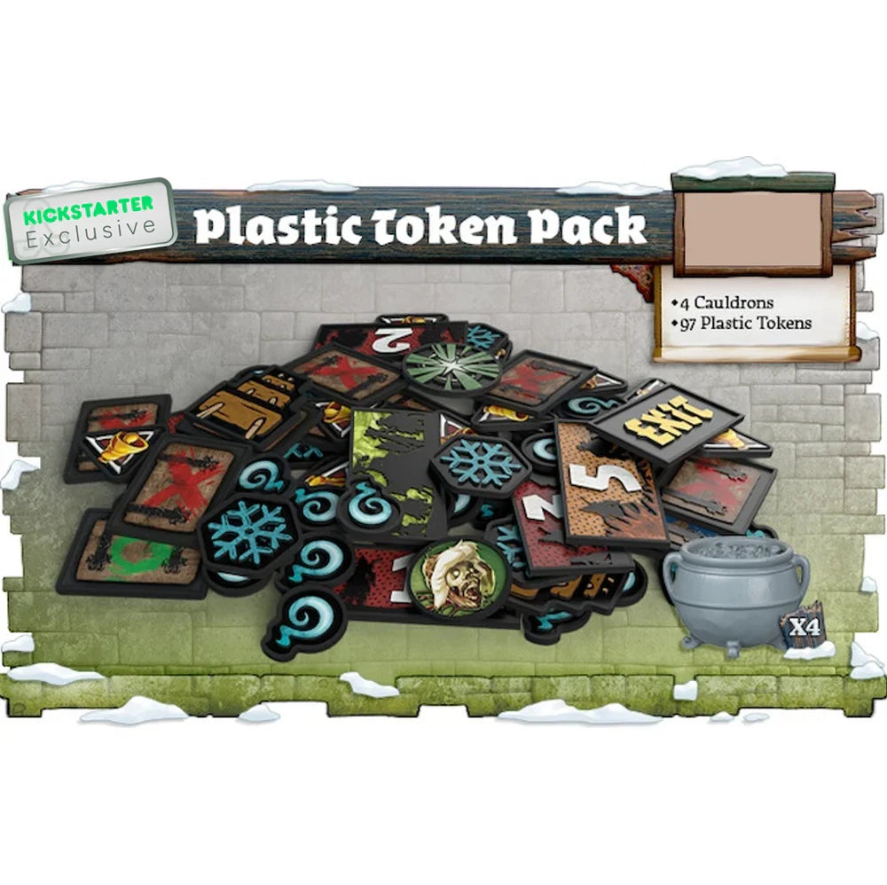 Zombicide: White Death Plastic Token Pack - Kickstarter Exclusive