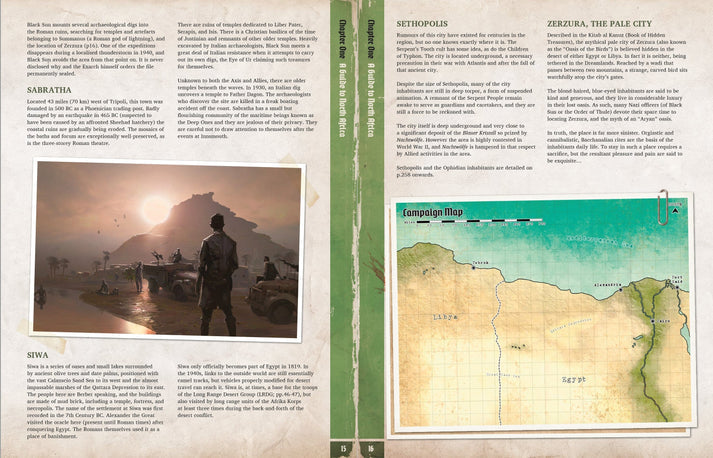 Achtung! Cthulhu 2d20: The Serpent and the Sands