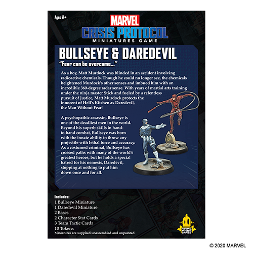 Marvel Crisis Protocol: Bullseye & Daredevil