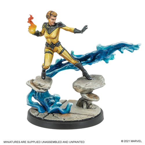 Marvel Crisis Protocol: Crystal and Lockjaw