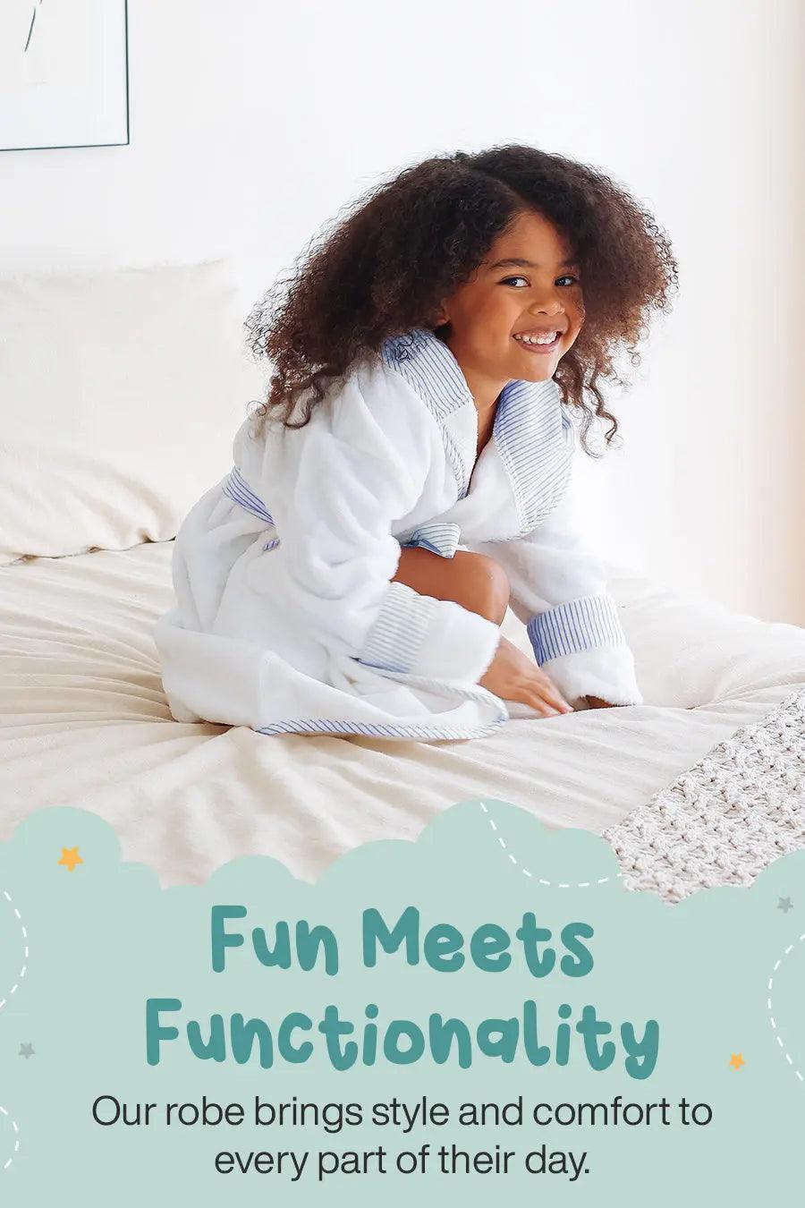 Kids Plush Robe – Ultra Soft, Safe & Cozy for Toddlers & Kids