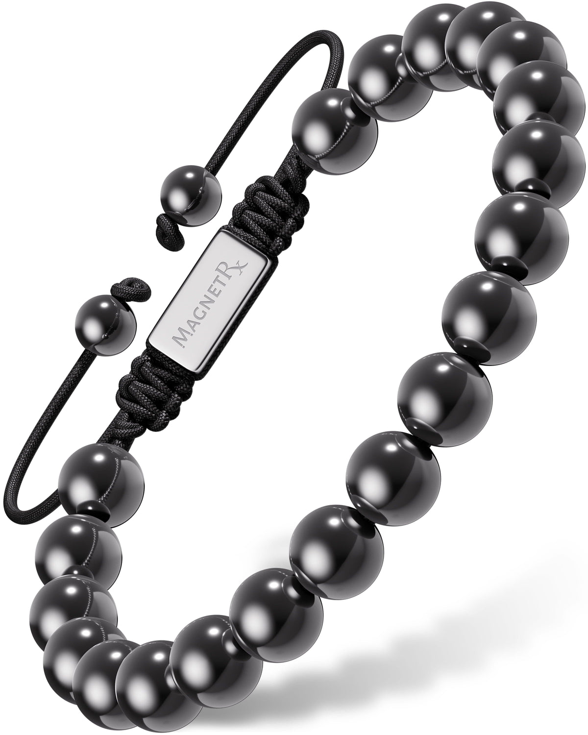 High Power Magnetic Hematite Bracelet Classic 8mm Bead