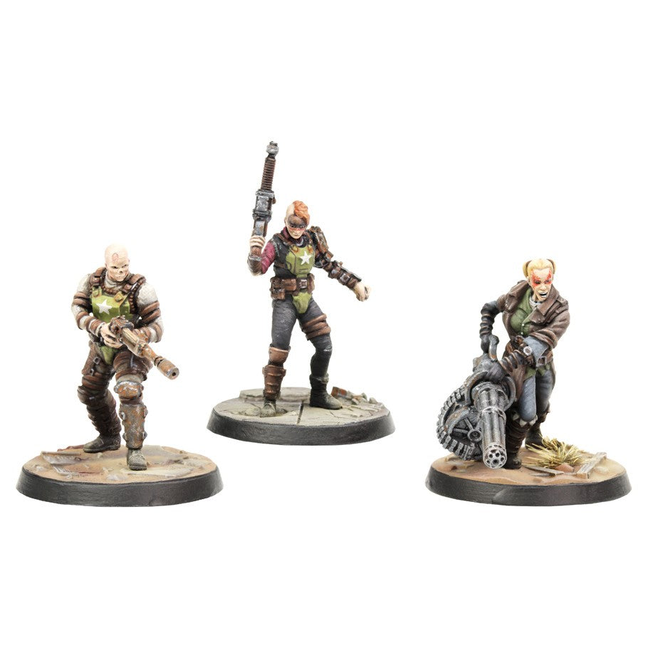 Fallout: Wasteland Warfare - Raiders - Ack-Ack, Sinjin & Avery