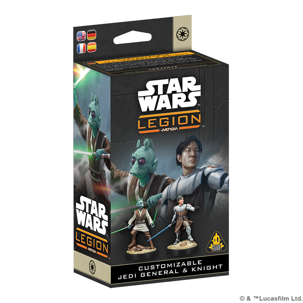 Star Wars Legion: Customizable Jedi General and Knight