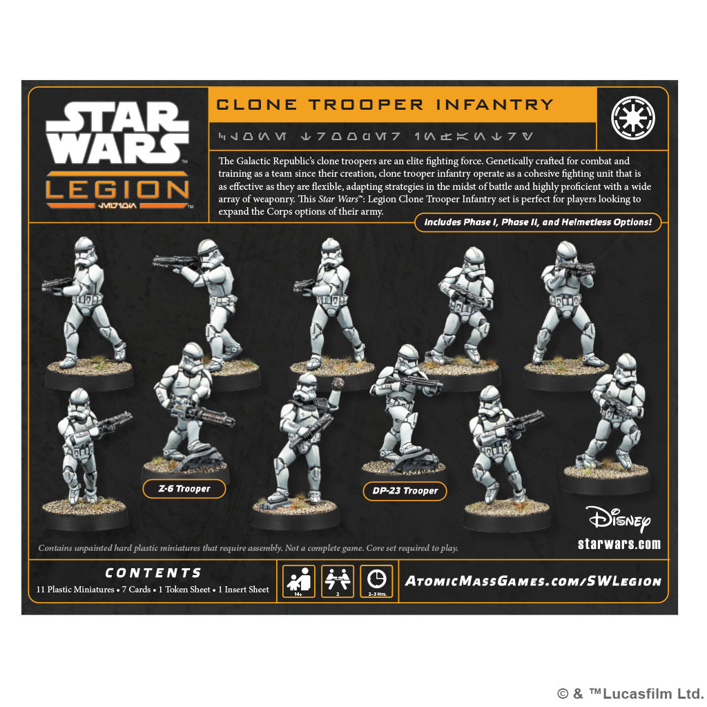 Star Wars Legion: Clone Troopers Infantry