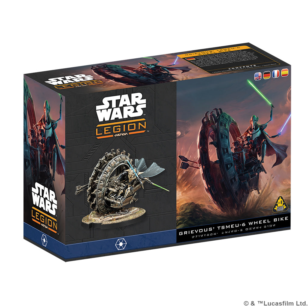 Star Wars Legion: General Grievous' TSMEU-6 Wheel Bike