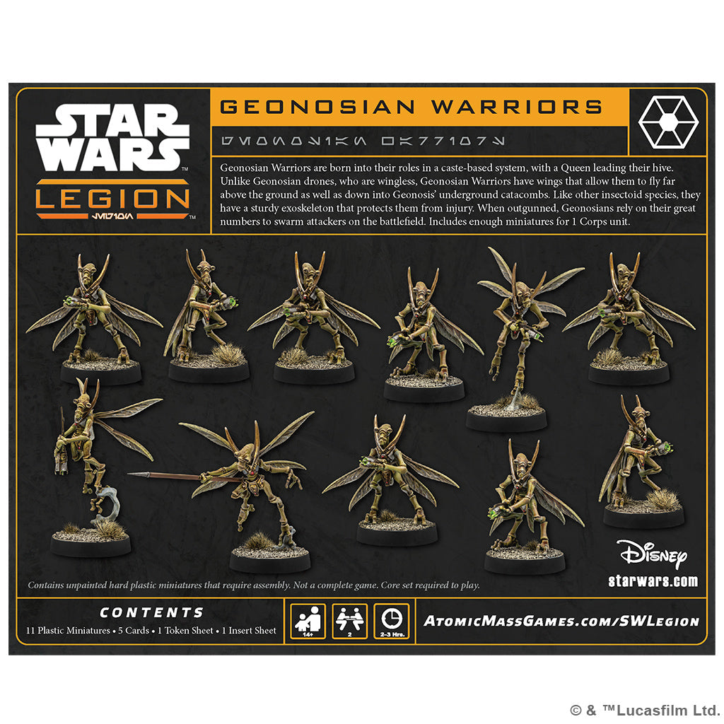 Star Wars Legion: Geonosian Warriors Unit Expansion