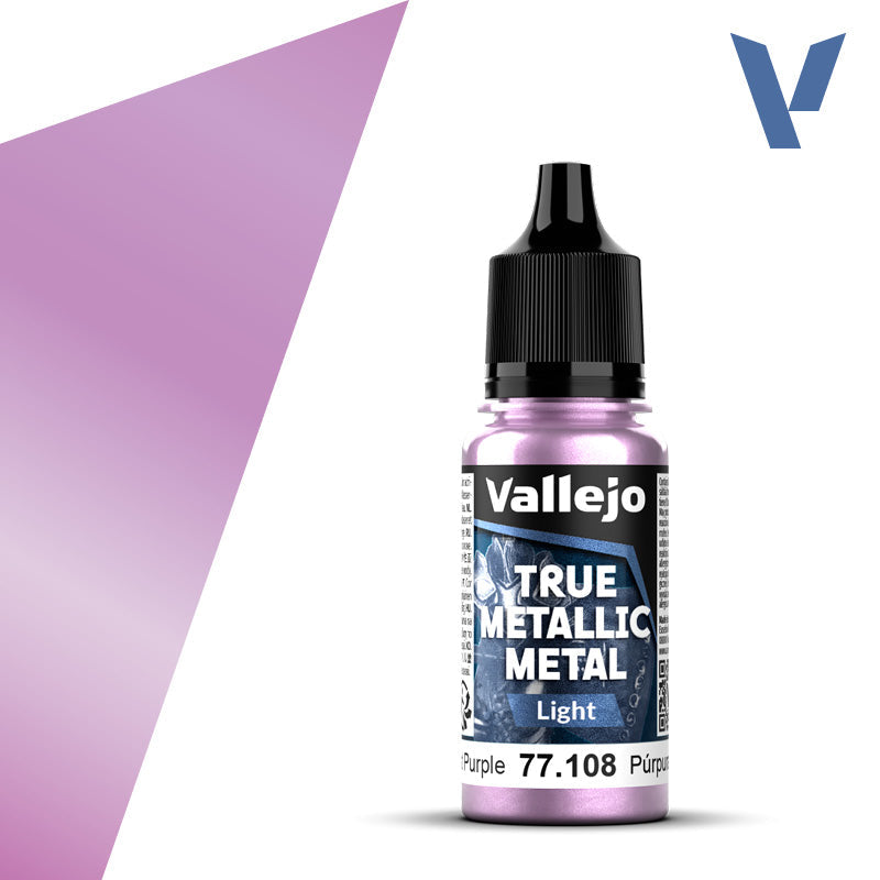 Vallejo True Metallic Metal: Amethyst Purple - Light (18 ml)