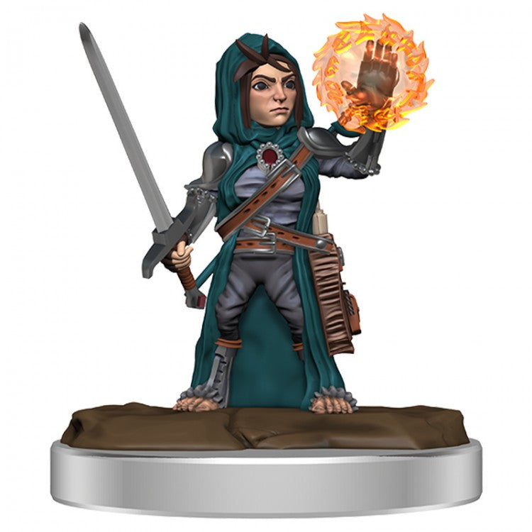 Pathfinder Battles: Female Halfling Cleric